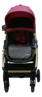 Foto 2 | Carriola De Bebe Prinsel Prima Ts Portabebe/autoasiento Rosa/dorado