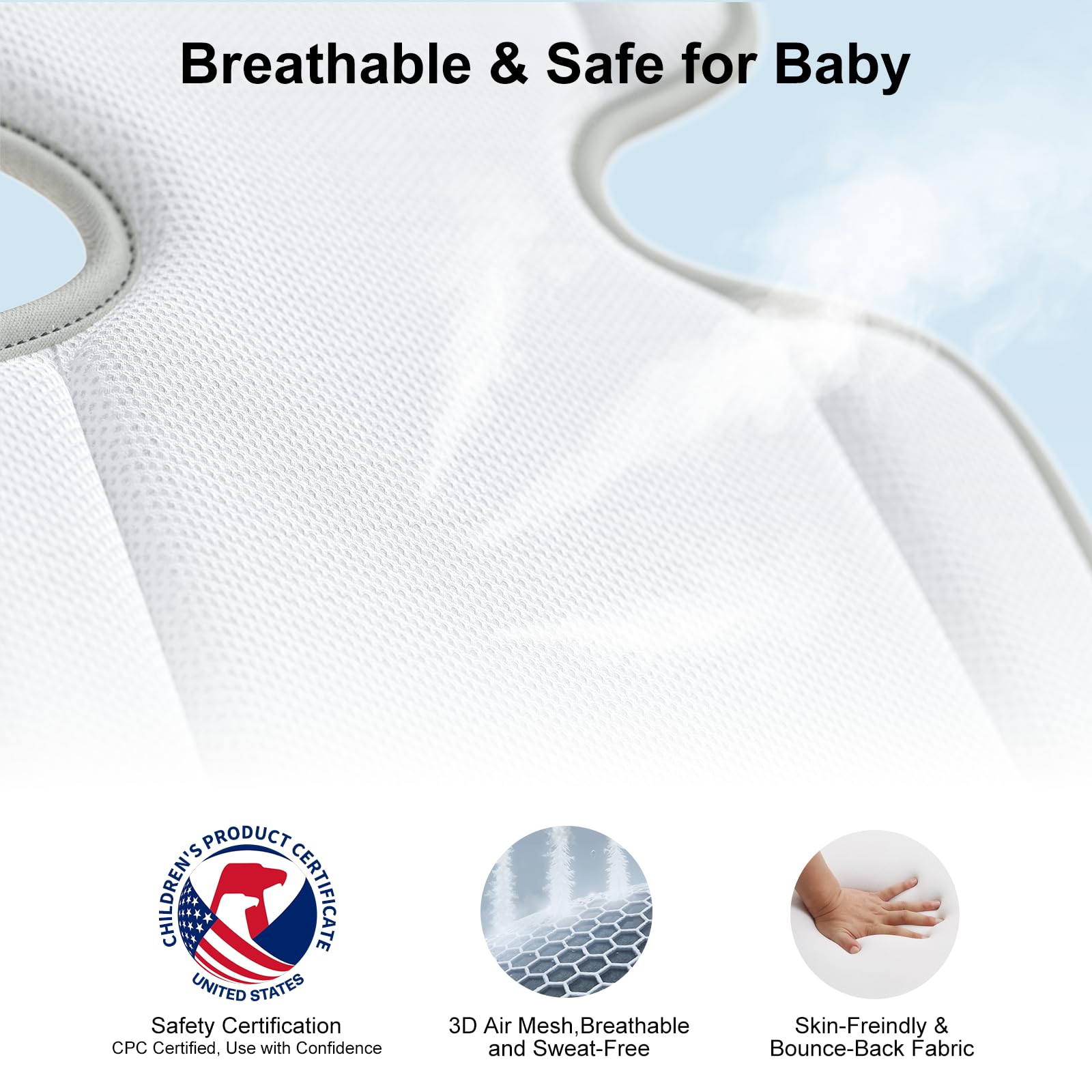 Foto 6 | Cochecito De Bebé Cooling Pad Amacool Con 2 Ventiladores  10 H  10000 Mah - Venta Internacional.