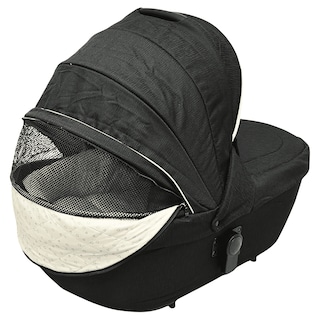 Foto 8 | Carriola Para Bebé Asiento Reversible Bambineto Acolchado Ruedas De Goma Plegable Cinturón De Seguridad - Negro