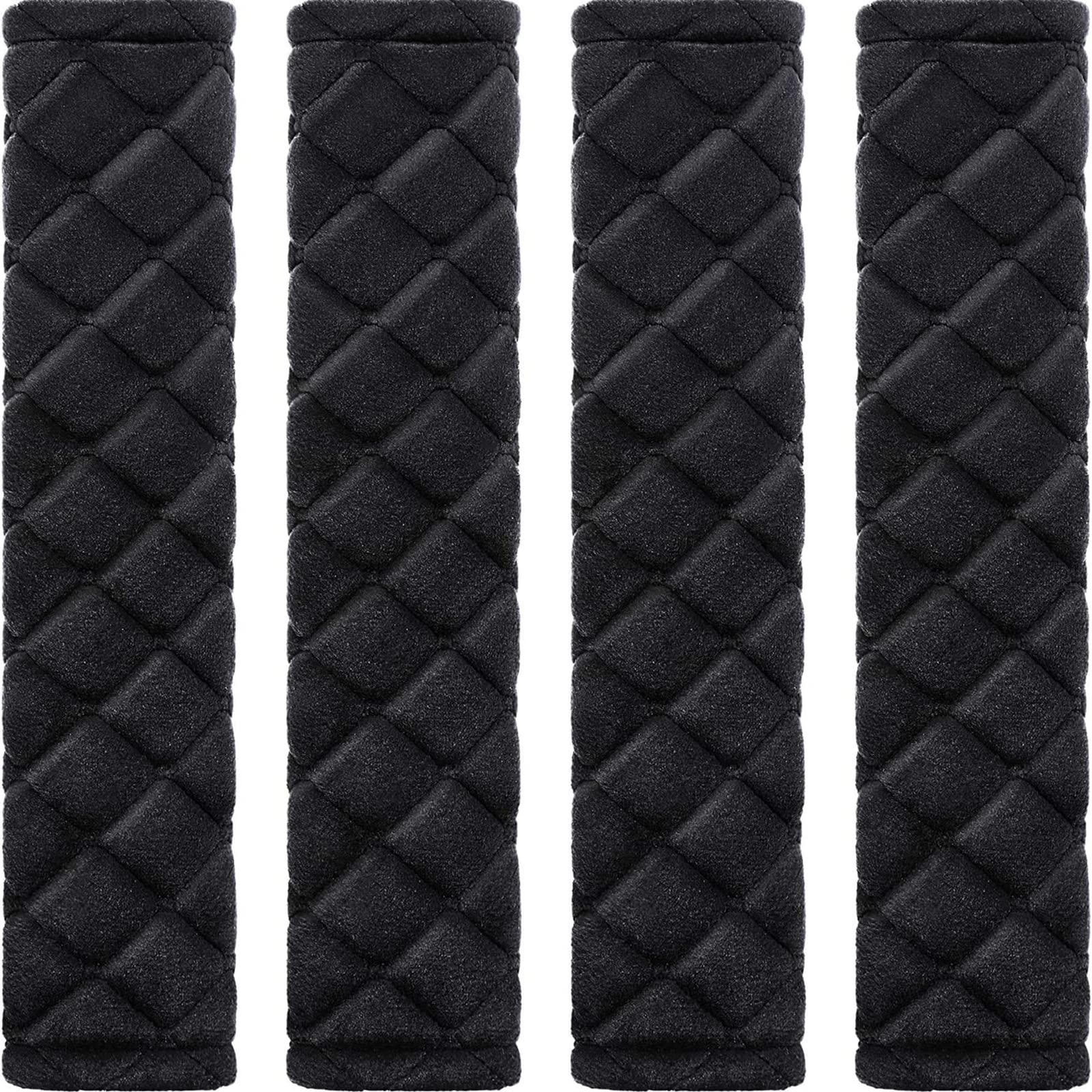 Foto 1 | Funda Para Cinturón De Seguridad Tatuo, Extra Larga, Suave Y Cómoda, Paquete De 4, Negra - Venta Internacional.