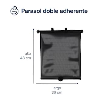 Foto 5 | Protector Solar Enrollable Auto Bebesit Protección Uv 50+