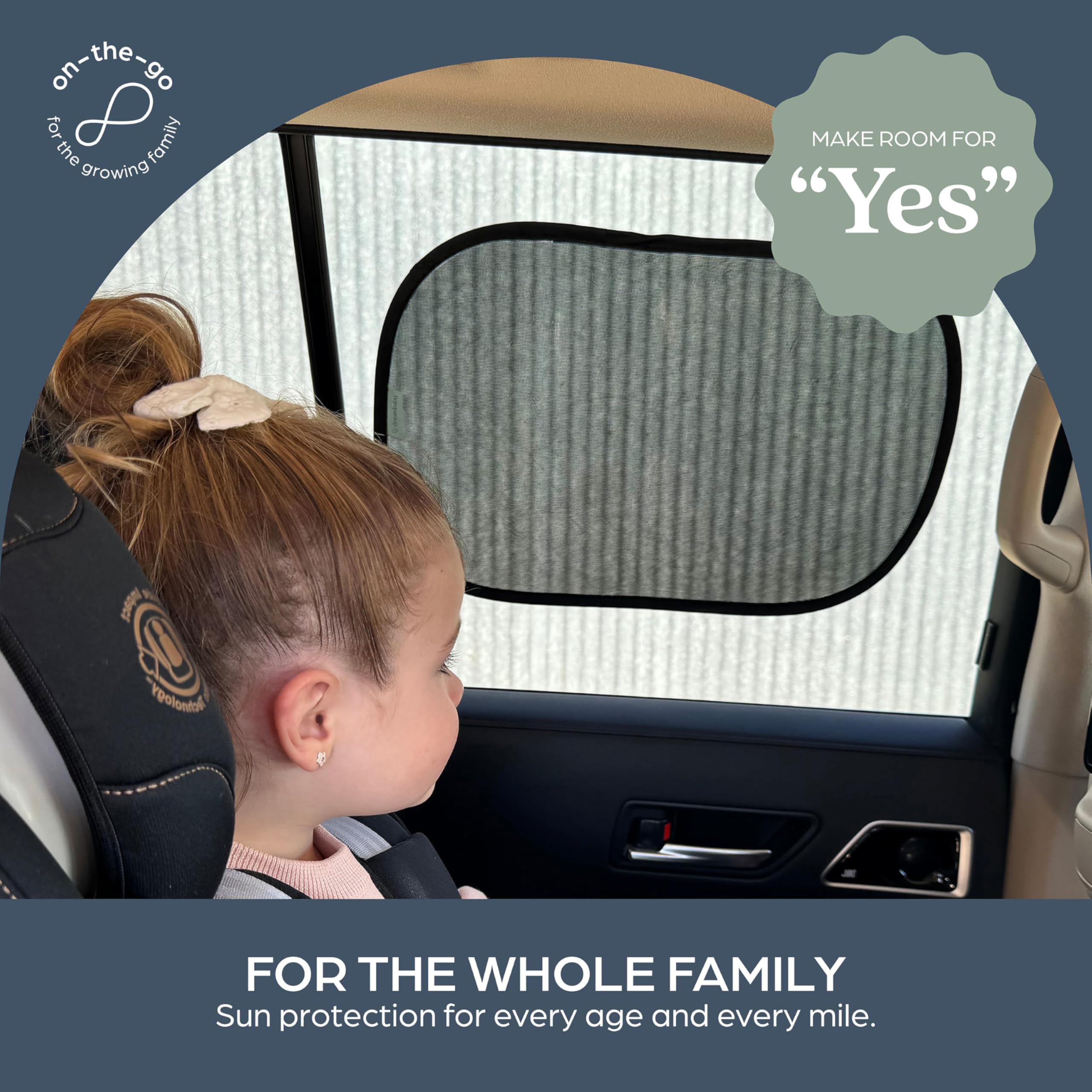 Foto 5 pulgar | Persianas Para Ventanas De Coche Dreambaby Insta Cling Upf 50+ 19 X 12 Cm - Venta Internacional.