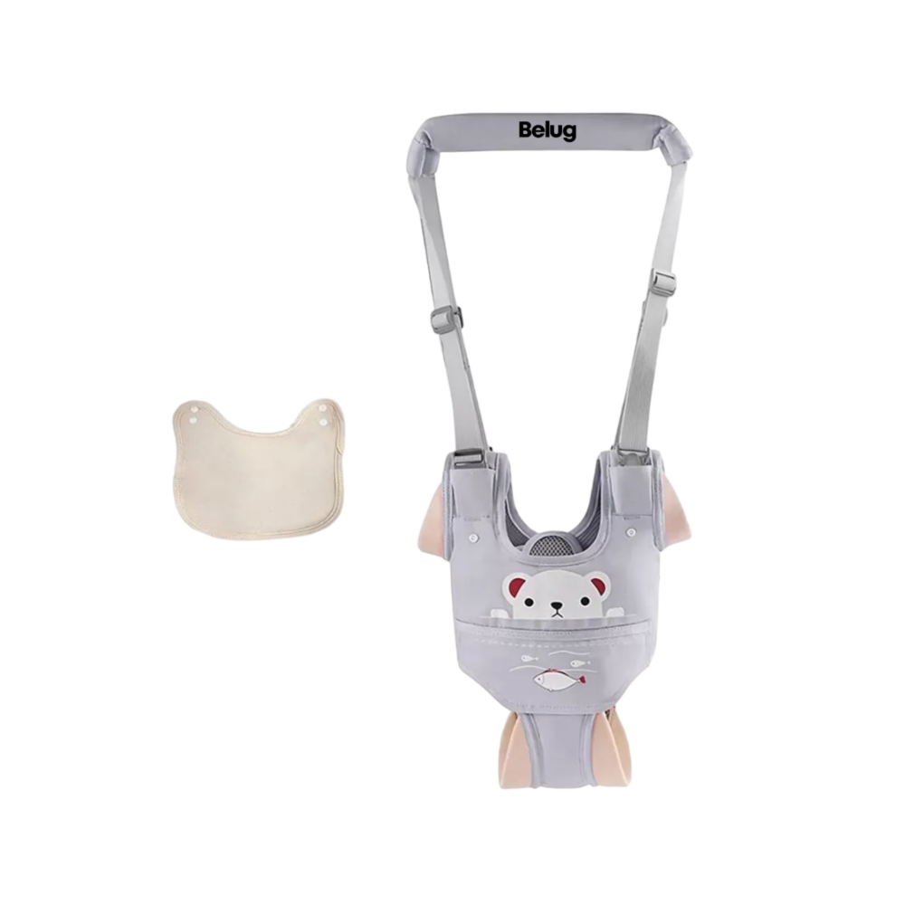 Foto 2 pulgar | Portabebés Transpirables De Algodón Puro Para Niños Pequeños Oso Gris Belug