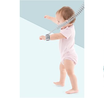 Foto 2 | Arnés Lab.g De Seguridad Con Correa Y Llave Para Niños De 2.5m Rosa Gris