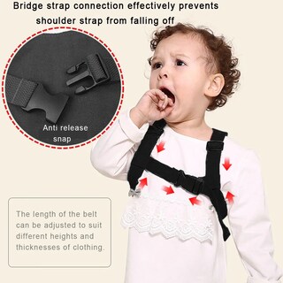 Foto 3 | Arnés Lab.g 3 En 1 Para Niños Pequeños Abejita Negro Amarillo
