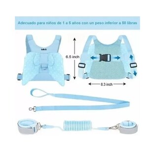 Foto 4 | Arnés Lab.g 3 En 1 Para Niños Pequeños Celeste Azul
