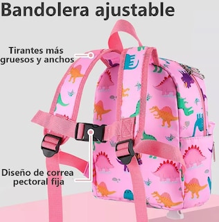 Foto 4 | Mochila Xtellar Seguridad Aventuras 2 En 1 Para Niños - Con Arnés Y Correa Versátil