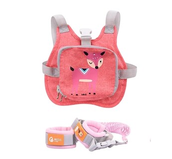Foto 1 | Mochila Seguridad Lab.g Bebes Rosa