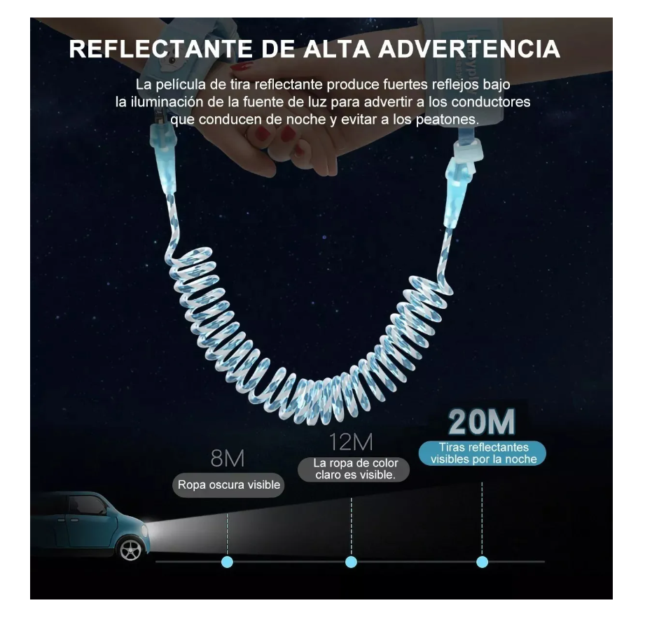 Foto 5 pulgar | Pandaxtellar  Arnés De Seguridad Niños Con Arnés/correa De Muñeca