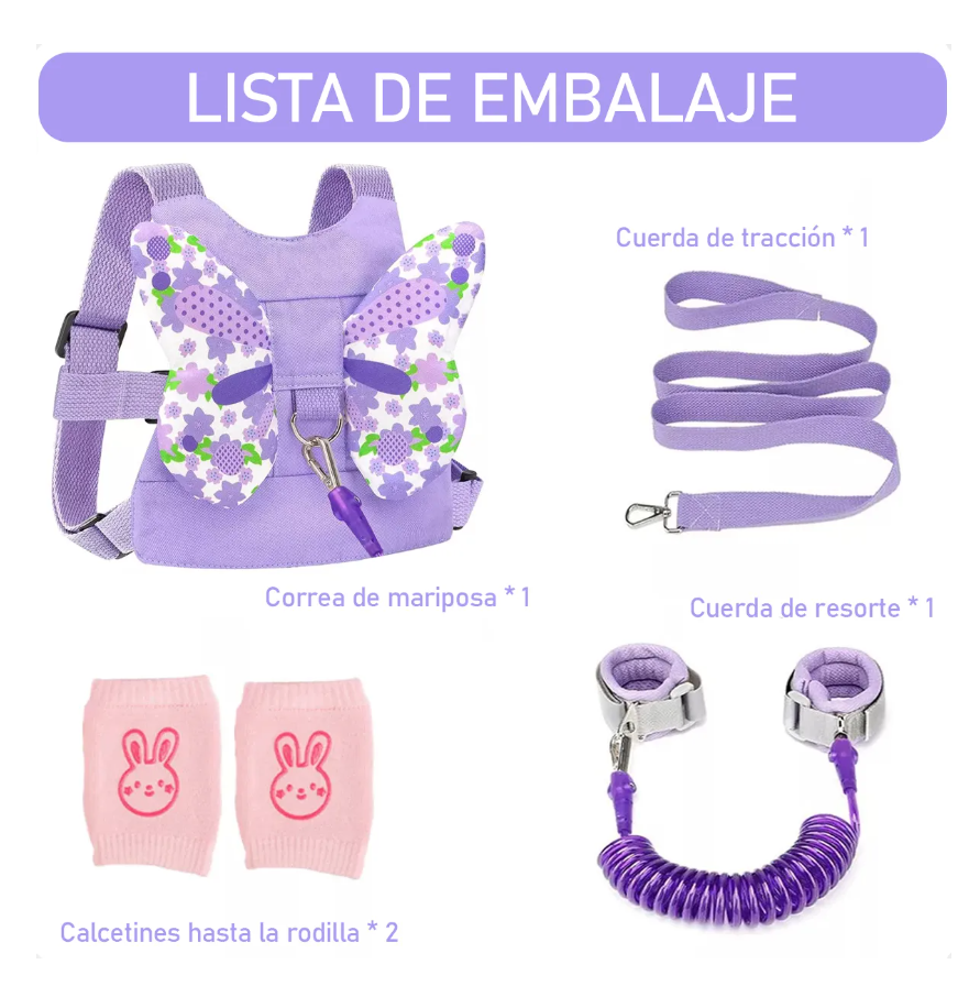 Foto 3 pulgar | 3 En 1 Respirable Xtellar Arnes Para Seguridad Para Niños 1-10 Años