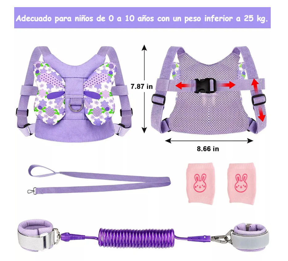 Foto 5 pulgar | 3 En 1 Respirable Xtellar Arnes Para Seguridad Para Niños 1-10 Años