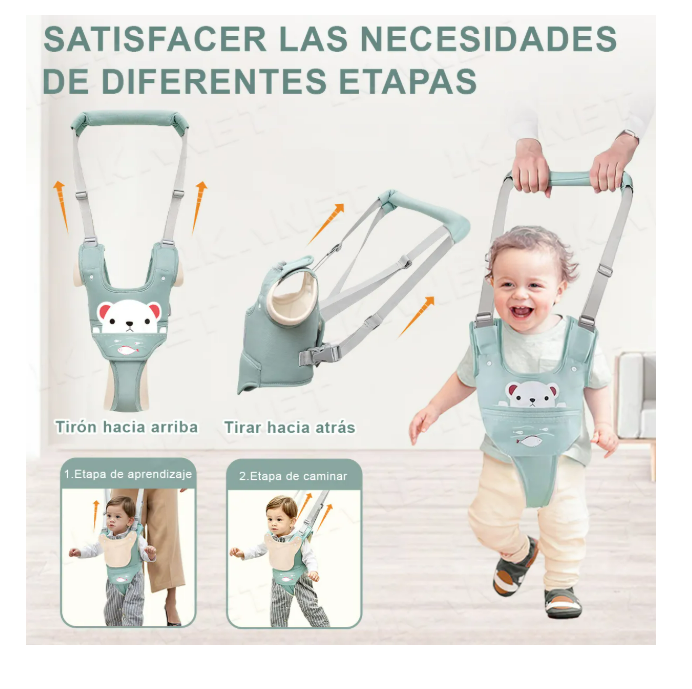 Foto 3 pulgar | Arnés De Bebé Segurida Para Niños Pequeños Con Cinturón 3en1