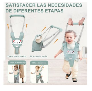 Foto 2 | Arnés De Bebé Segurida Para Niños Pequeños Con Cinturón 3en1