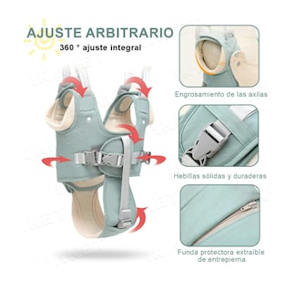 Foto 3 | Arnés De Bebé Segurida Para Niños Pequeños Con Cinturón 3en1