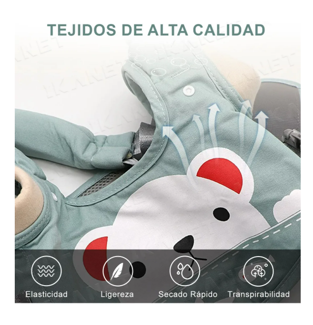 Foto 5 pulgar | Arnés De Bebé Segurida Para Niños Pequeños Con Cinturón 3en1