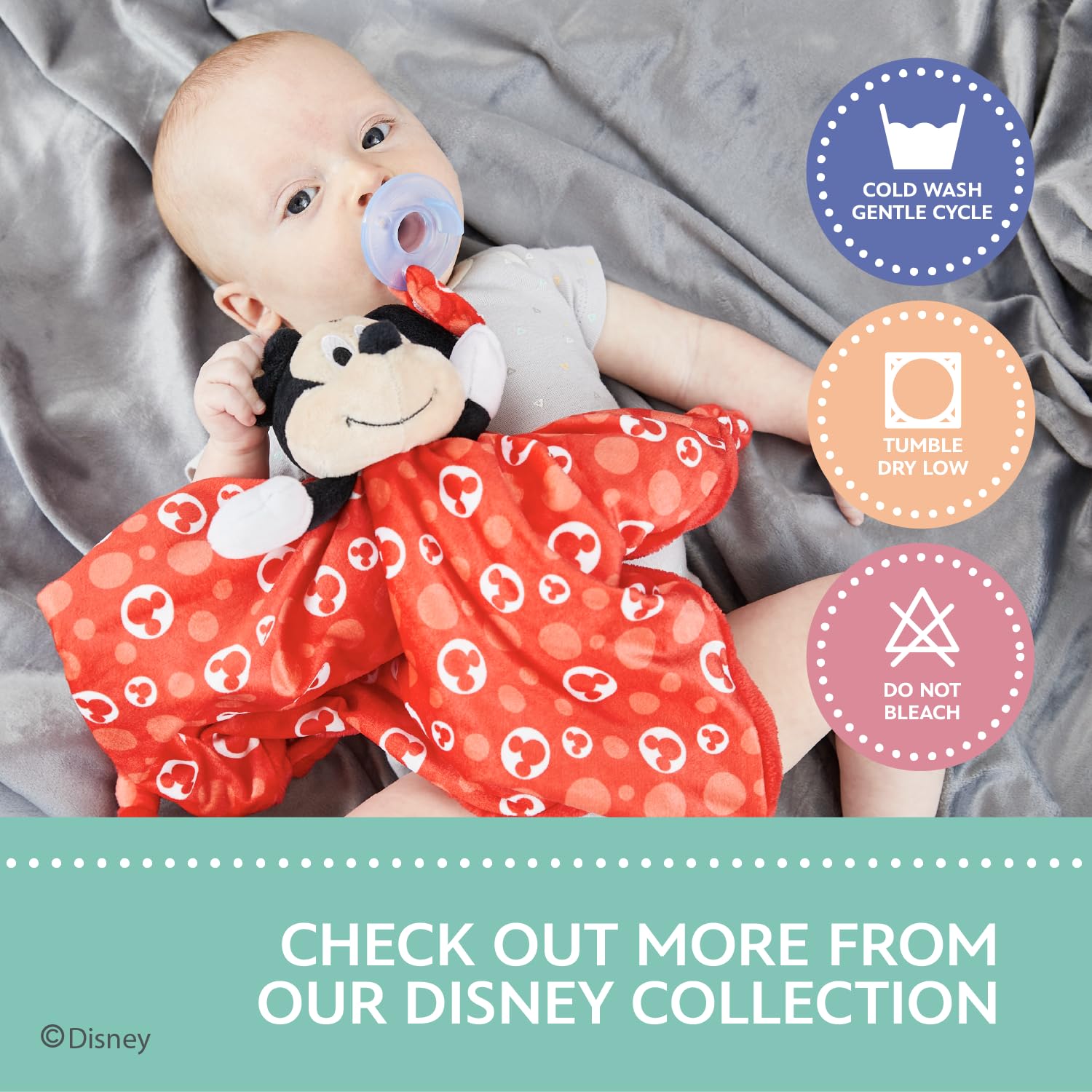 Foto 7 pulgar | Manta De Seguridad Kids Preferred Disney Baby Minnie Mouse - Venta Internacional.