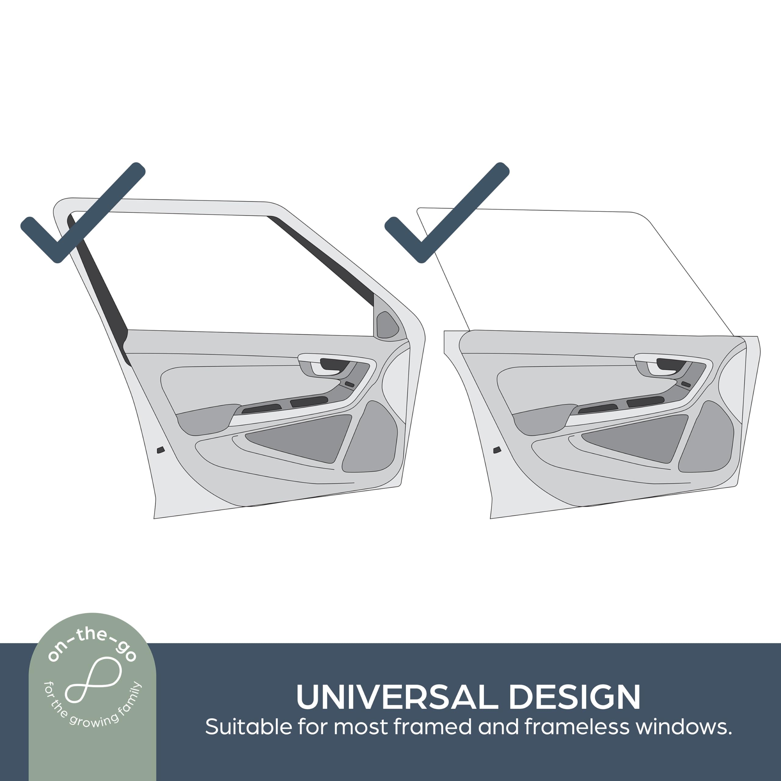 Foto 7 pulgar | Parasol Dreambaby De Malla Elástica Para Ventanillas De Coche - Venta Internacional.