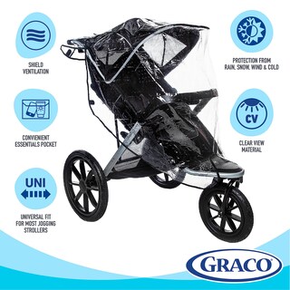 Foto 2 | Funda Impermeable Universal Para Cochecito De Bebé Graco - Venta Internacional.