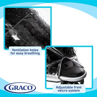 Foto 3 | Funda Impermeable Universal Para Cochecito De Bebé Graco - Venta Internacional.