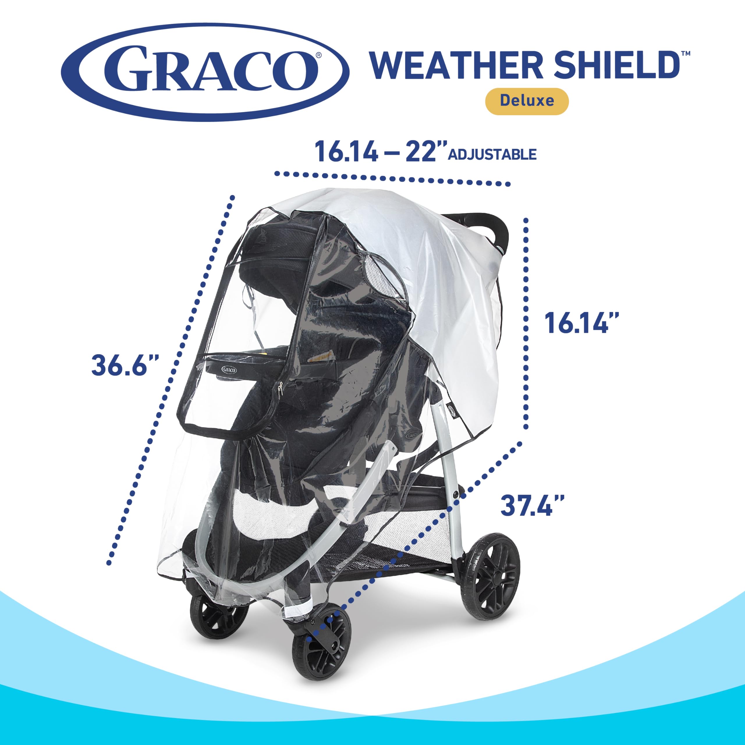 Foto 4 | Weather Shield Graco Universal Deluxe Para Cochecitos - Venta Internacional.