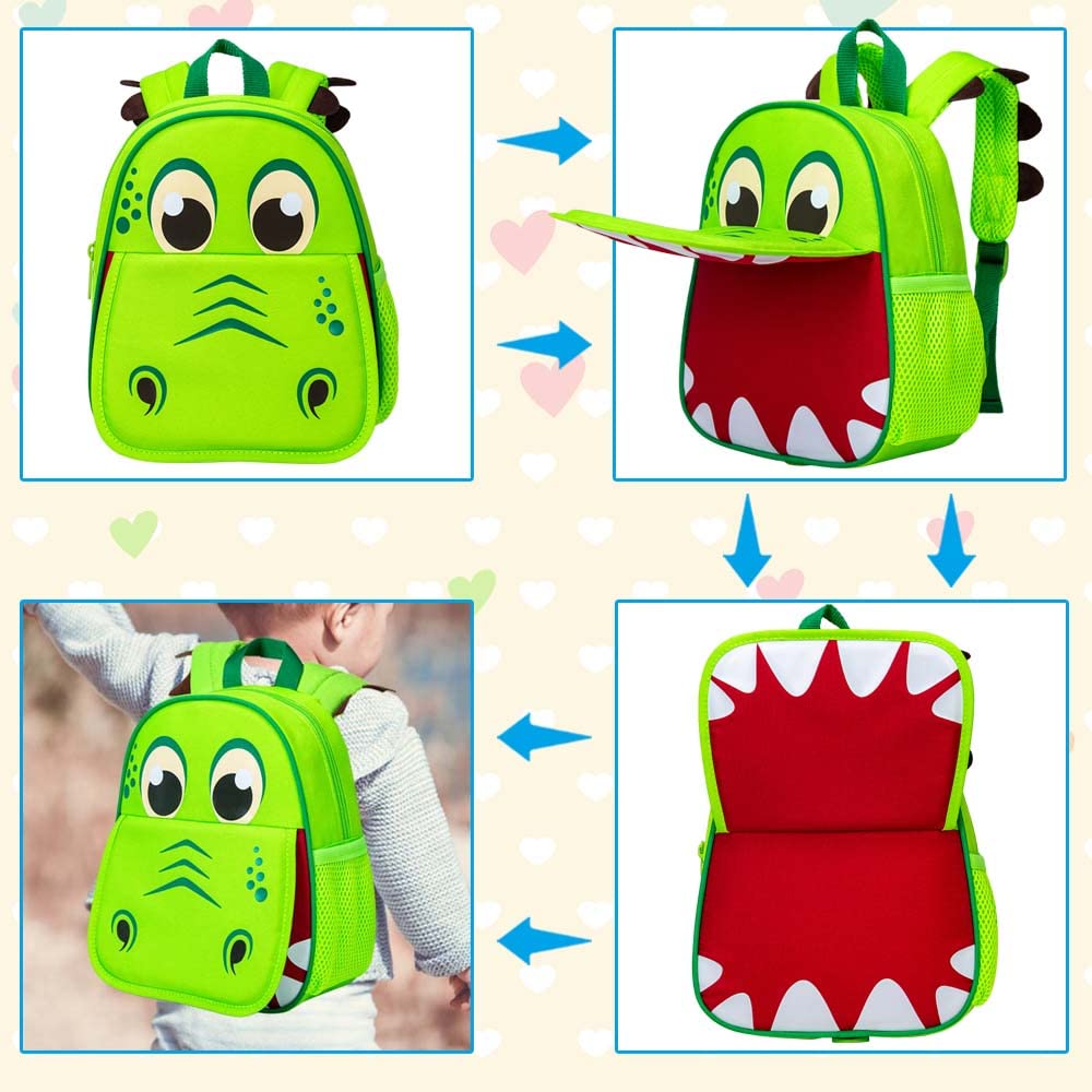 Foto 5 pulgar | Arnés De Seguridad Con Forma De Mochila Agsdon Para Dinosaurios, 9.5 Pulgadas - Venta Internacional.