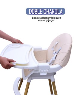 Foto 5 | Silla Alta Periquera Lo Necesito para Bebé 3 en 1
