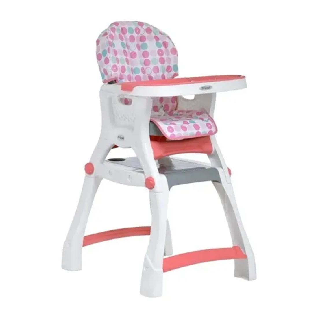 Silla Alta Prinsel Kinder City Circulos Rosas