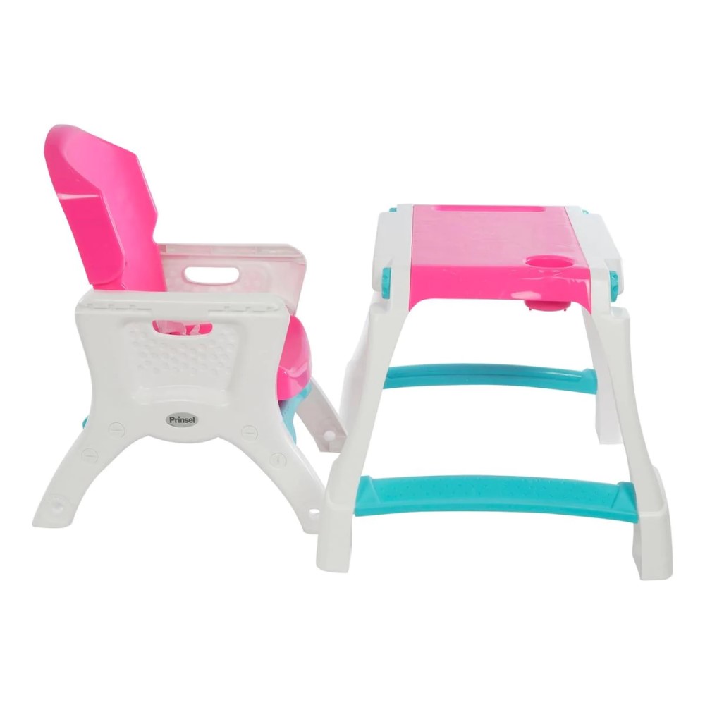 Foto 6 | Silla Periquera Prinsel Caddy color Rosa con Mesa Actividades