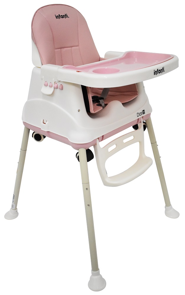 Silla Alta Infanti  Hc522 Pink 4 en 1