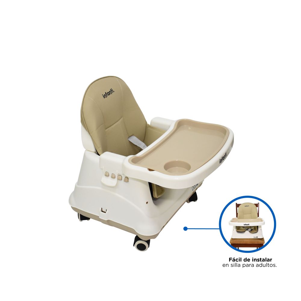 Foto 4 pulgar | Silla Alta Infanti Sand 4 en 1 color Beige