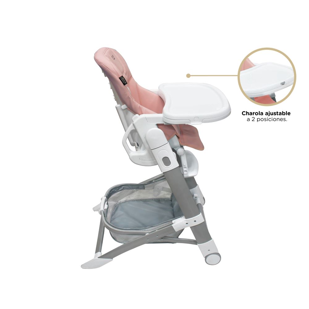 Foto 4 pulgar | Silla Alta para Comer Infanti 231F505APIK color Rosa