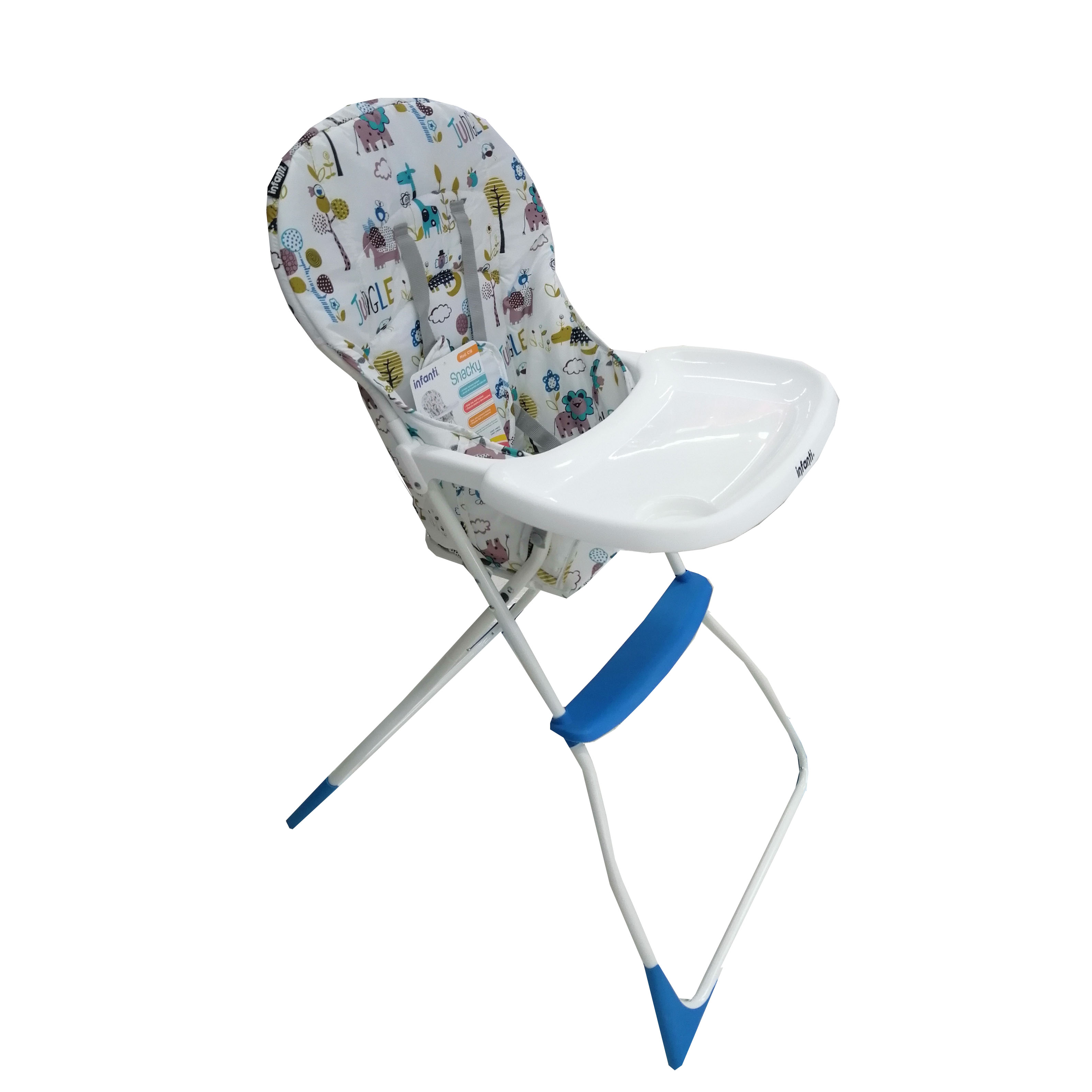 Foto 4 pulgar | Silla Alta Infanti Jungle 23XC16JGB color Azul