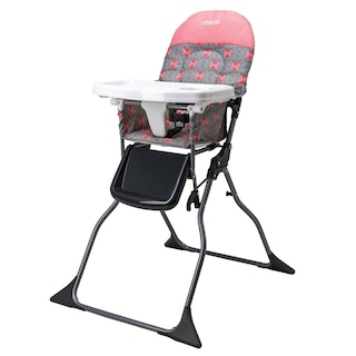 Foto 1 | Silla Alta Periquera Cosco HC225ETYB color Rosa Simple Fold Stencil