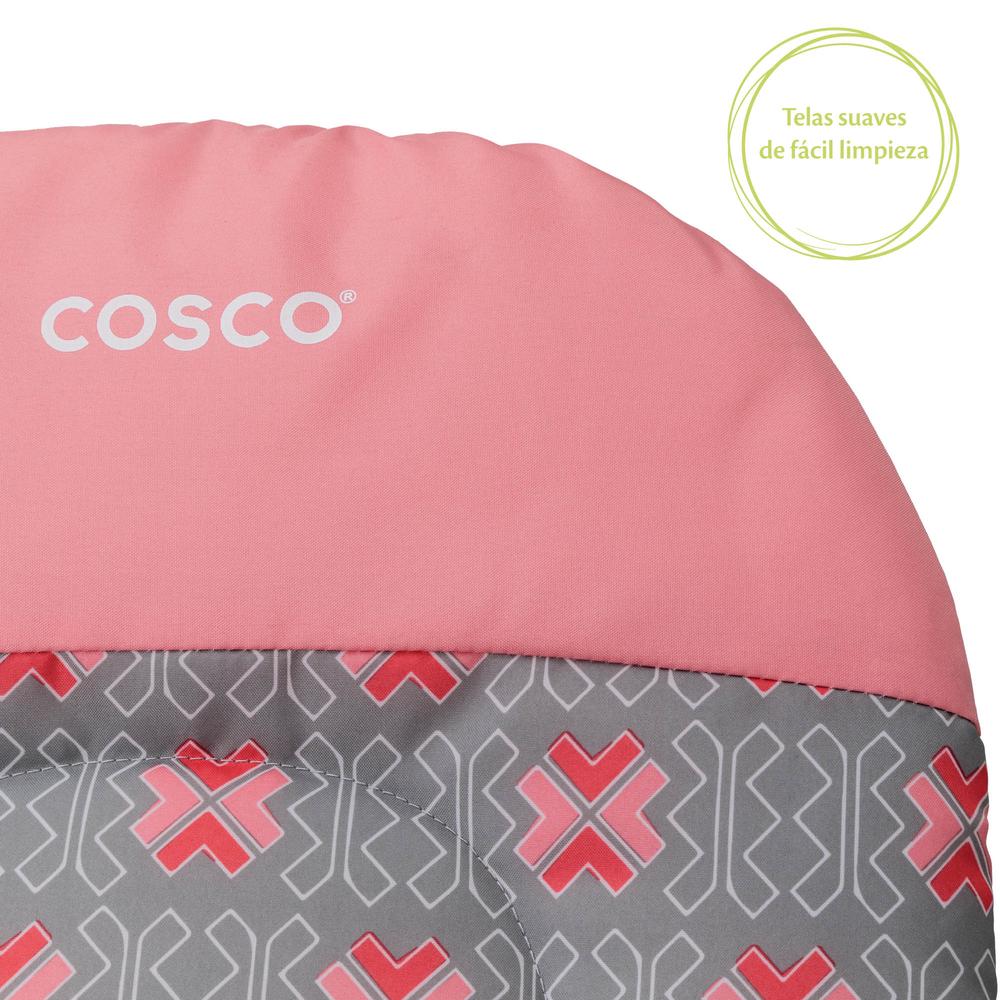 Foto 8 pulgar | Silla Alta Periquera Cosco HC225ETYB color Rosa Simple Fold Stencil