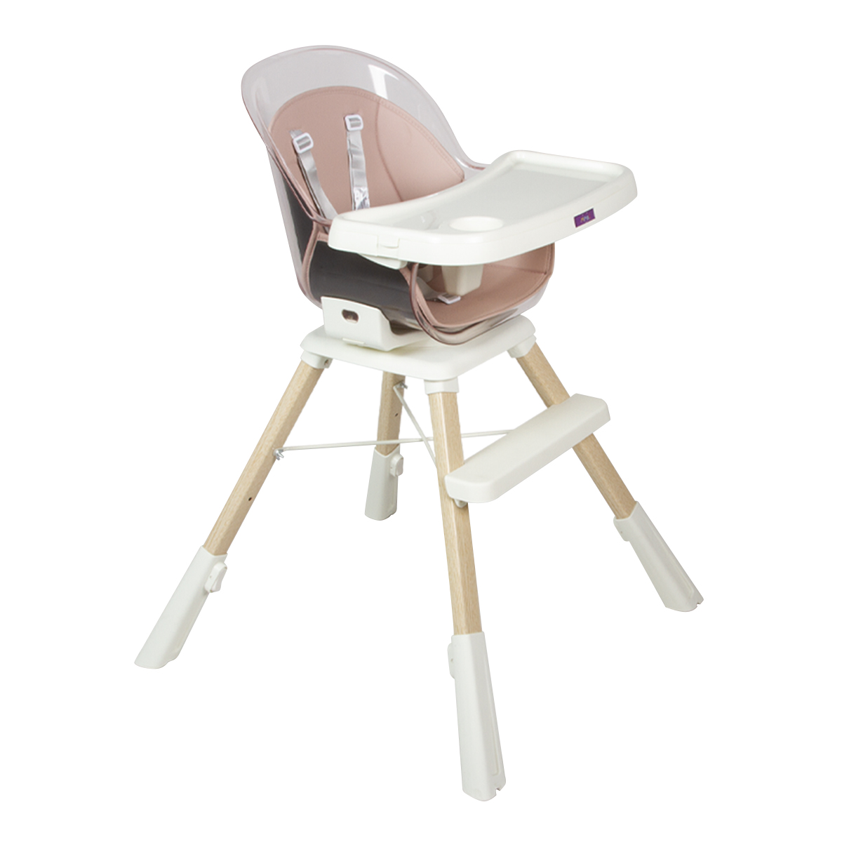 Foto 2 pulgar | Silla Periquera Alta Para Bebé Con Asiento Giratorio 360 Grados
