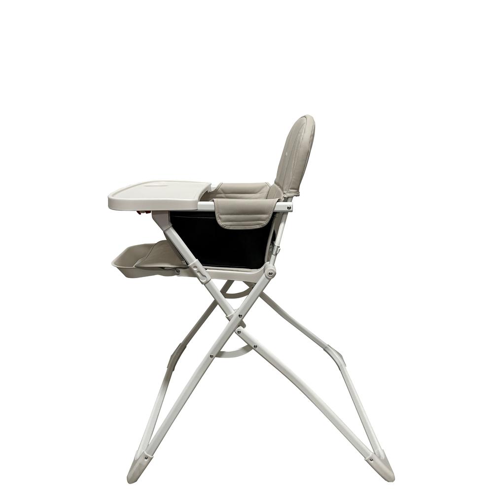 Foto 3 | Silla Alta Periquera Motek Gris Helen Cobertor Ultra Plegable