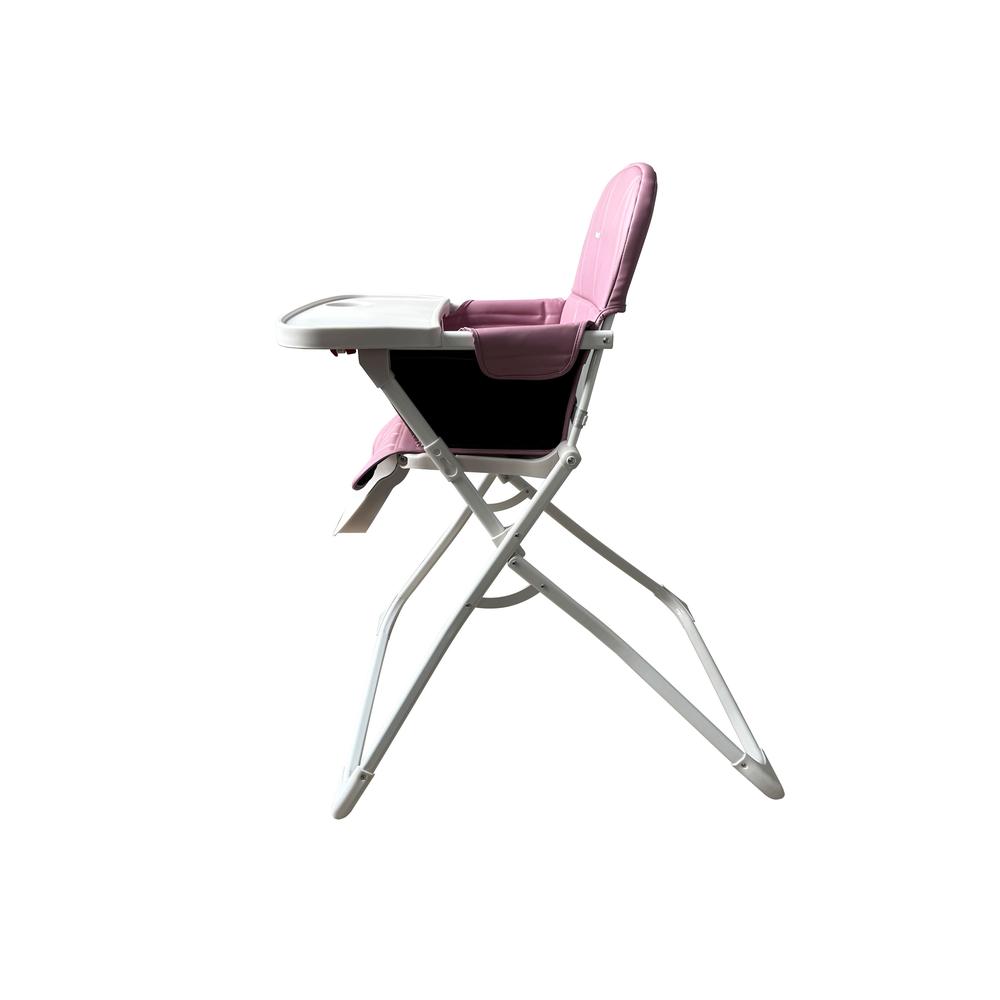 Foto 4 pulgar | Silla Alta Periquera Motek Rosa Helen Cobertor Ultra Plegable