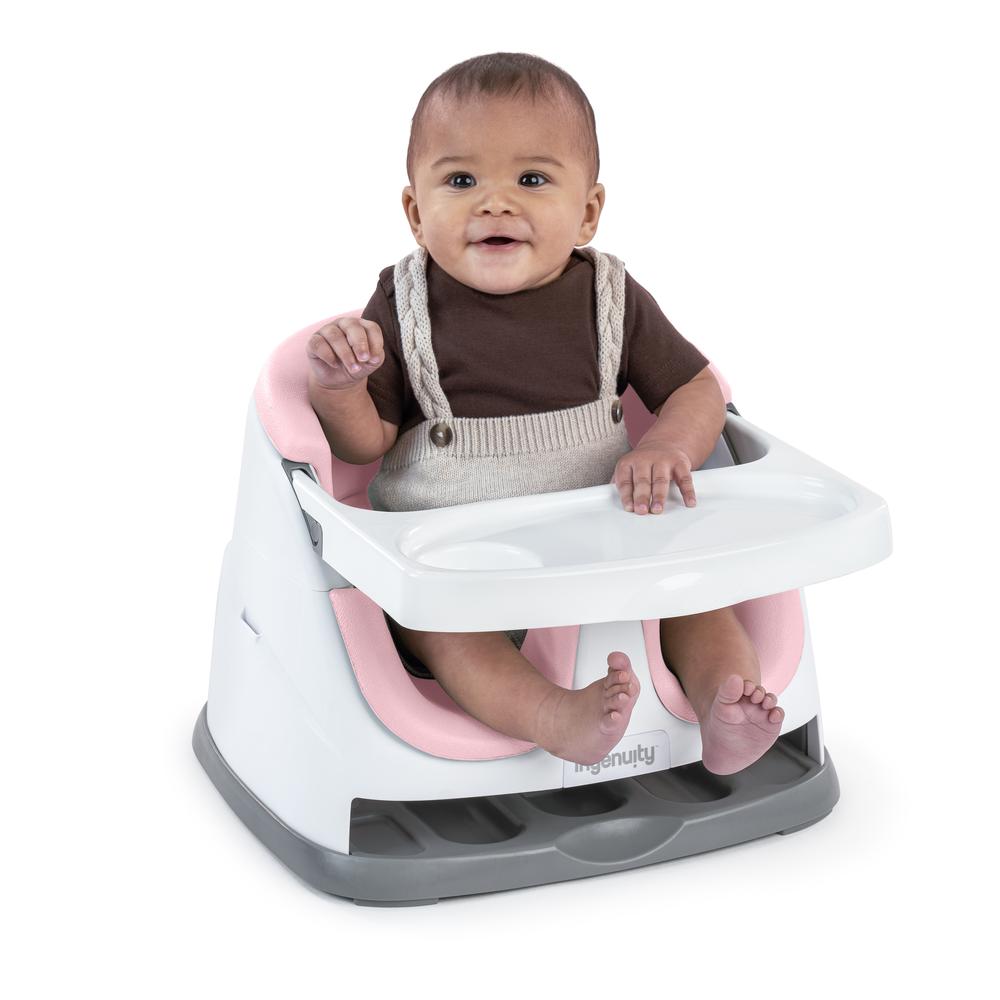 Foto 4 pulgar | Asiento Baby Base 2 en 1 Ingenuity 16726 Rosa Pastel