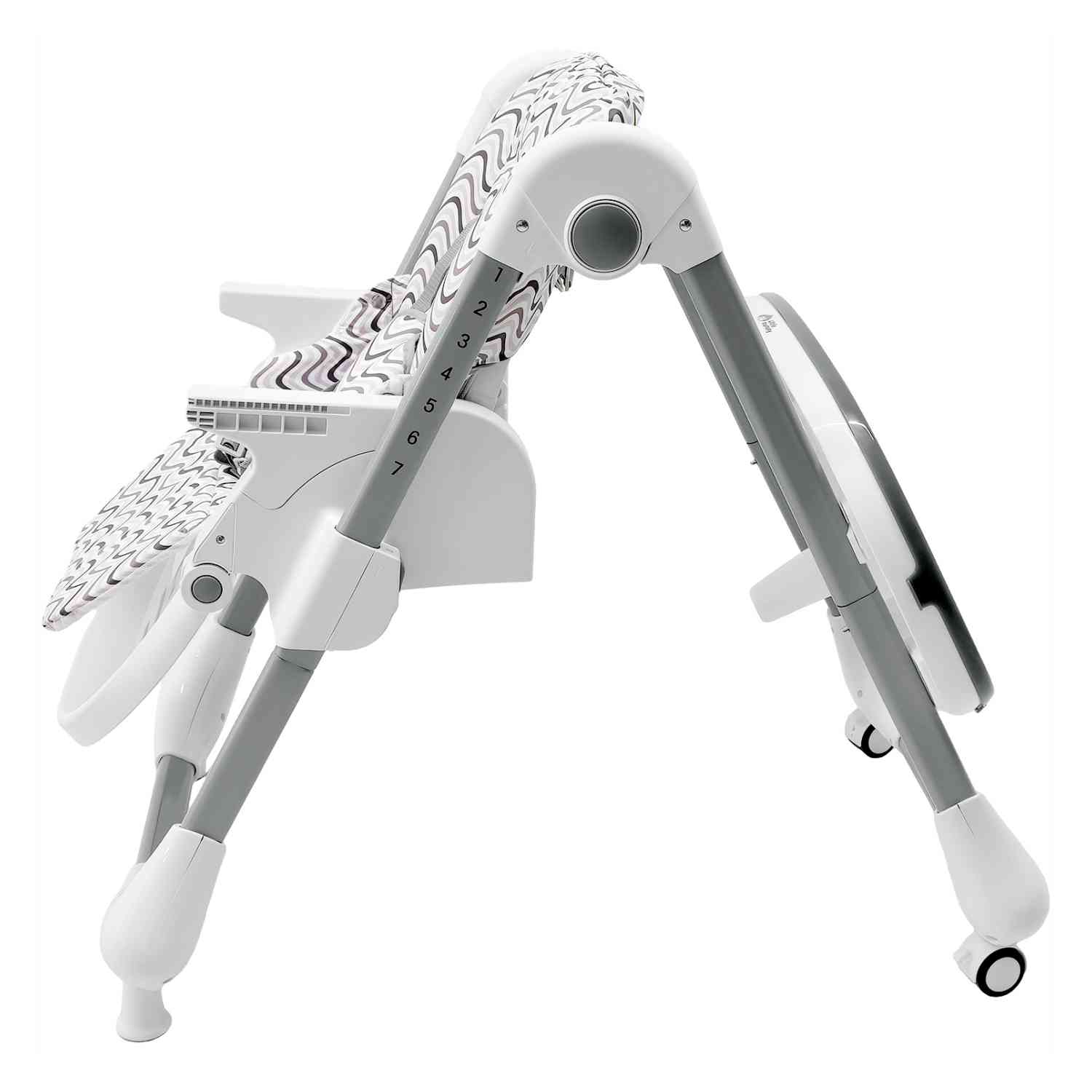 Foto 6 pulgar | Silla Periquera Little Monkey Gris Ajustable 6-36 Meses