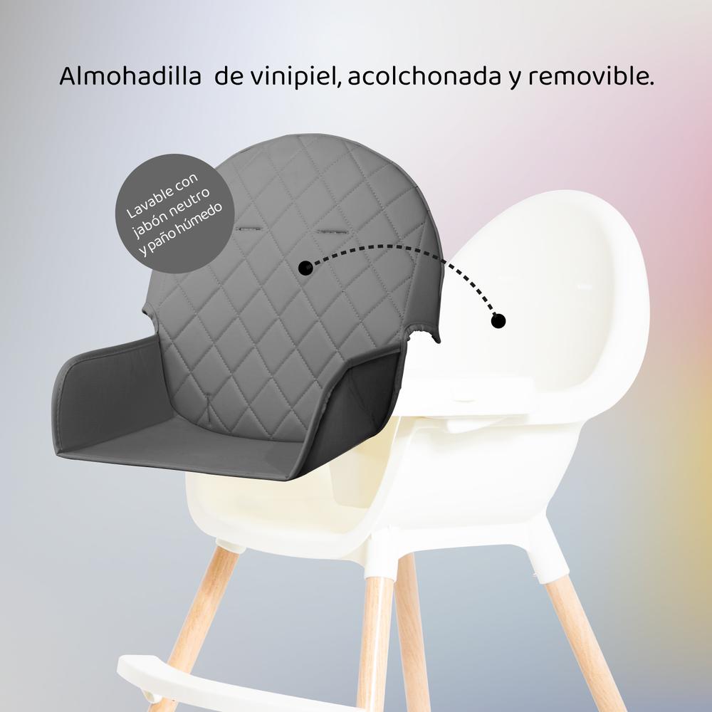 Silla Alta Para Bebé Bamby Gris 4 En 1 Altura Ajustable | Coppel.com