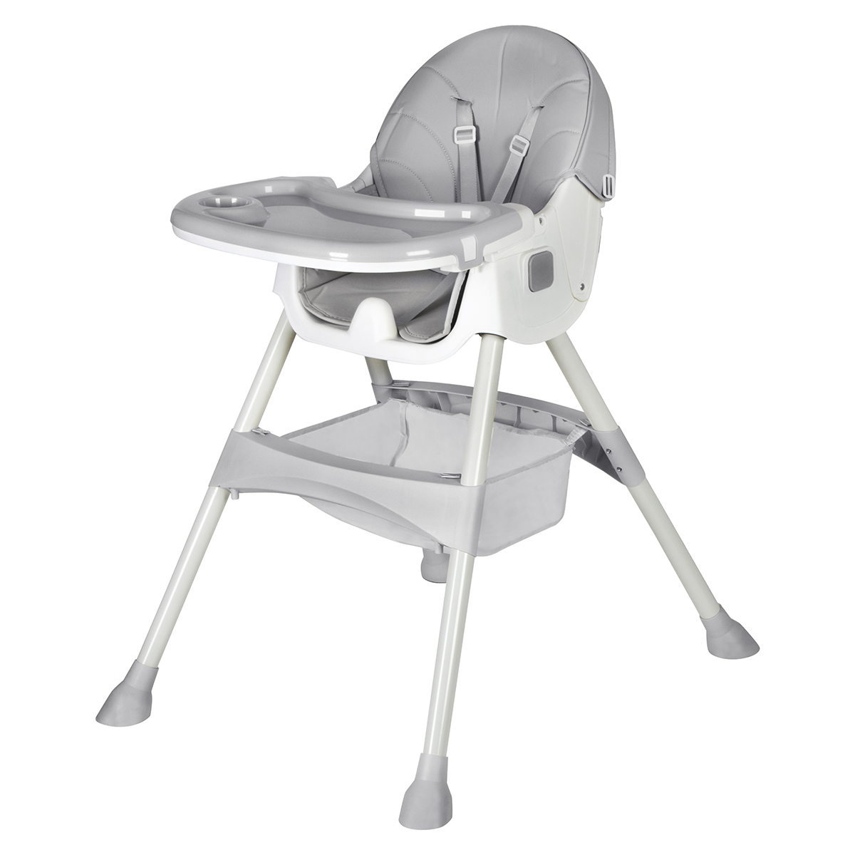 Silla Periquera Bebé Ag Box 2 En 1 Plegable Gris