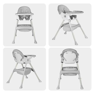 Foto 3 | Silla Periquera Bebé Ag Box 2 En 1 Plegable Gris