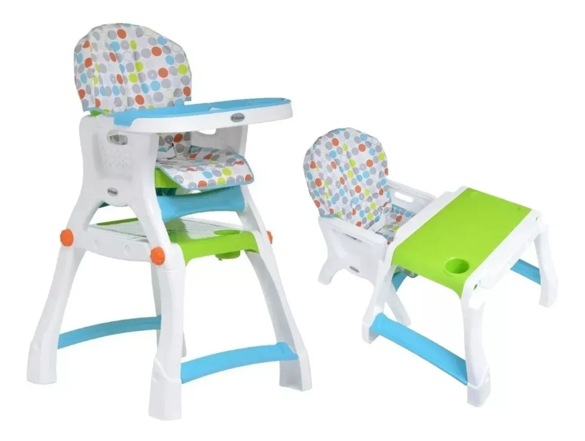 Silla Alta Periquera Prinsel Kinder City 2 en 1