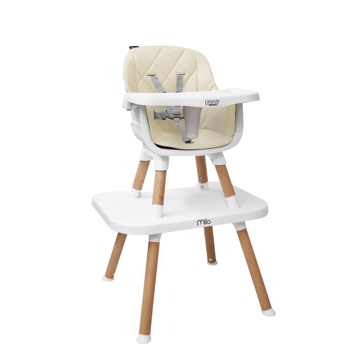 Silla Alta Lifestyle By Infanti Mila Beige 6 en 1