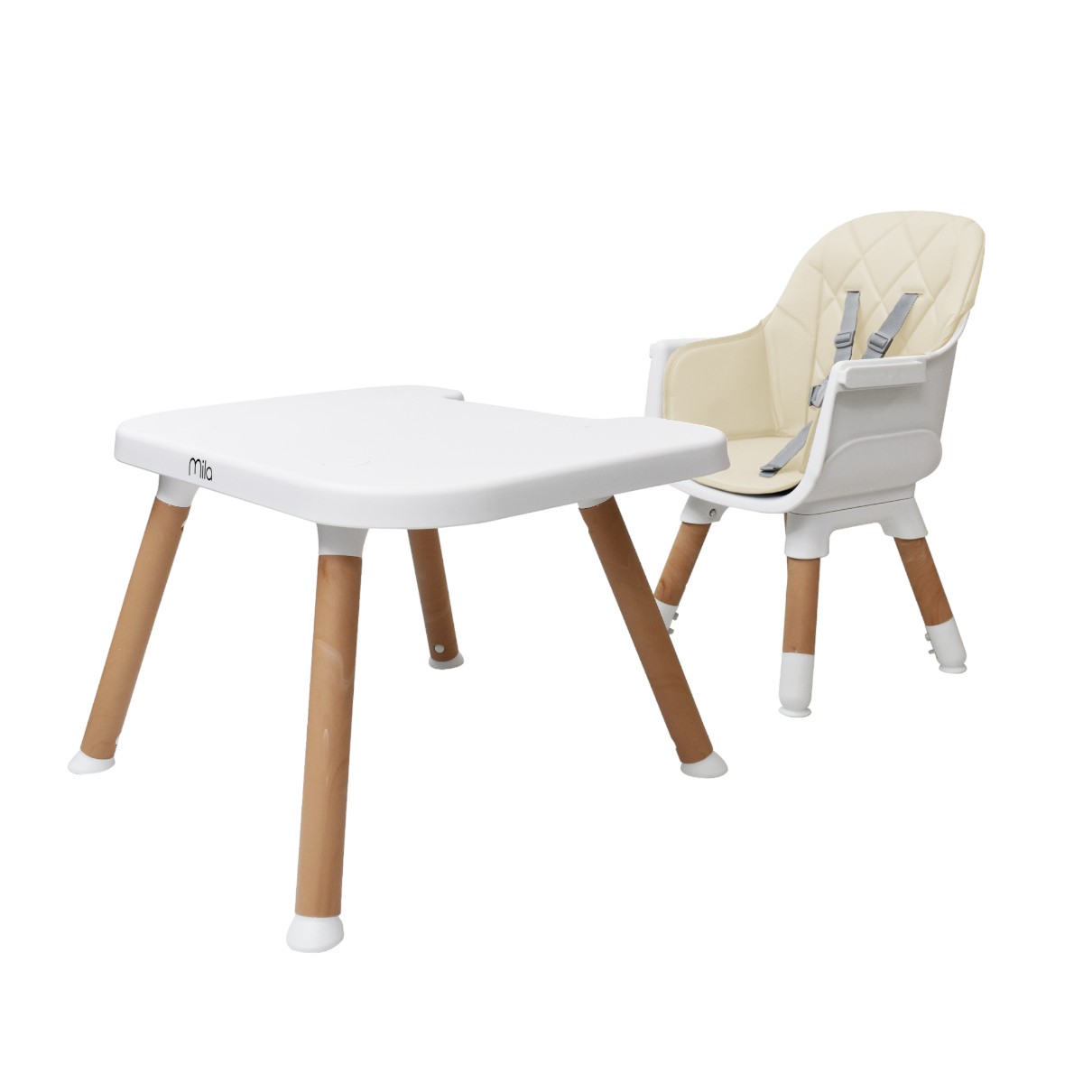 Foto 5 pulgar | Silla Alta Lifestyle By Infanti Mila Beige 6 en 1