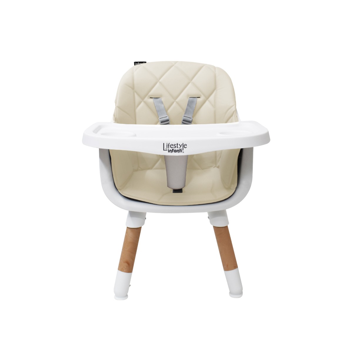 Foto 7 pulgar | Silla Alta Lifestyle By Infanti Mila Beige 6 en 1