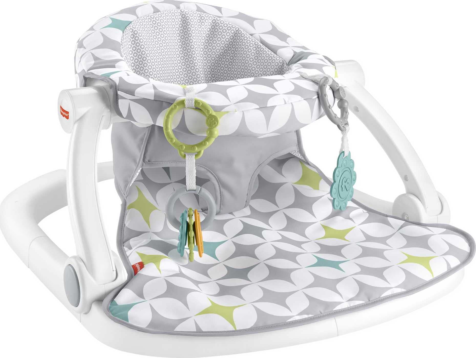 Silla Portátil Para Bebés Fisher-price Con Mordedor Sin Bpa  - Venta Internacional.