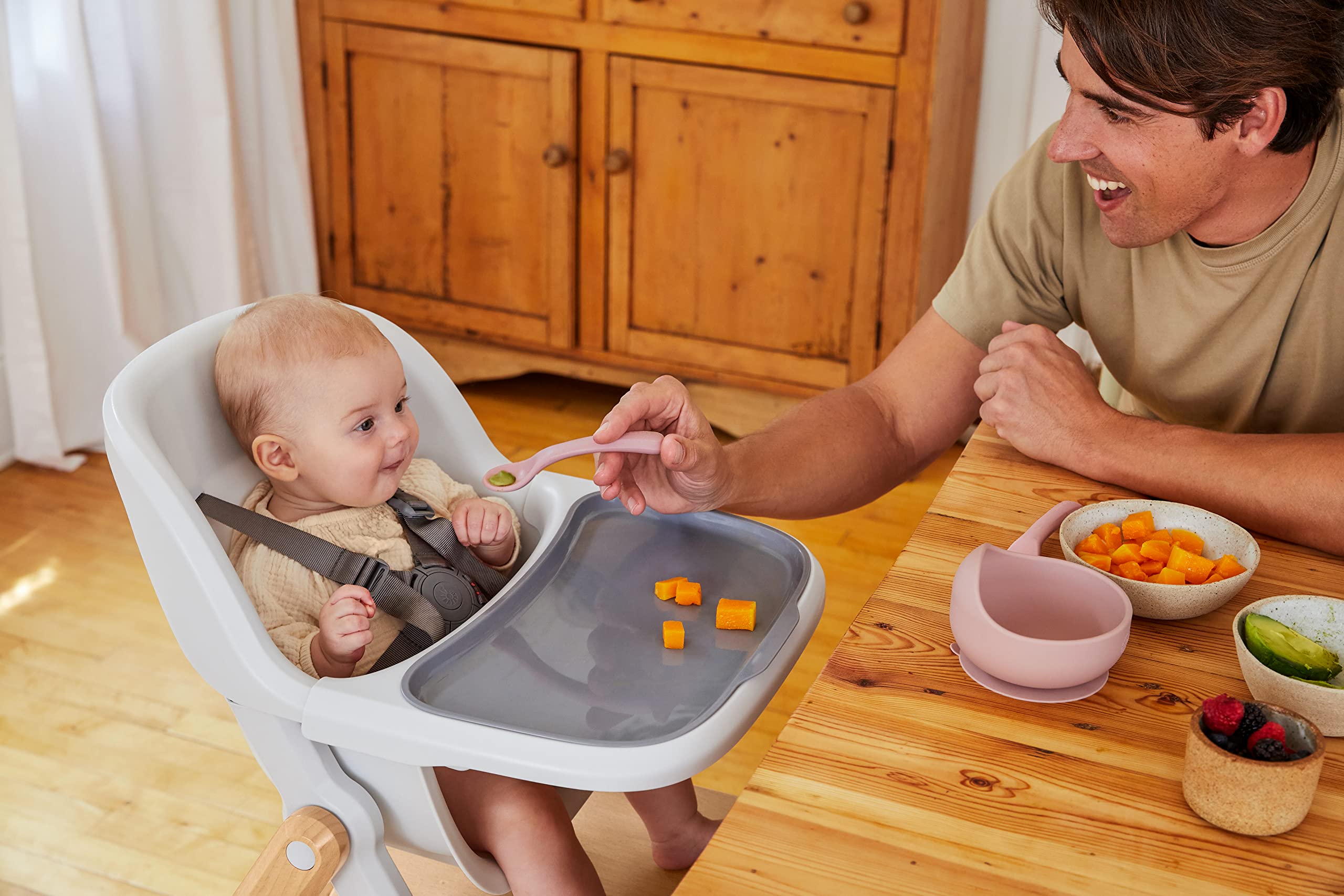 Foto 7 pulgar | Asiento Y Bandeja Para Bebés Ergobaby Evolve Con Arnés De 5 Puntos - Venta Internacional.