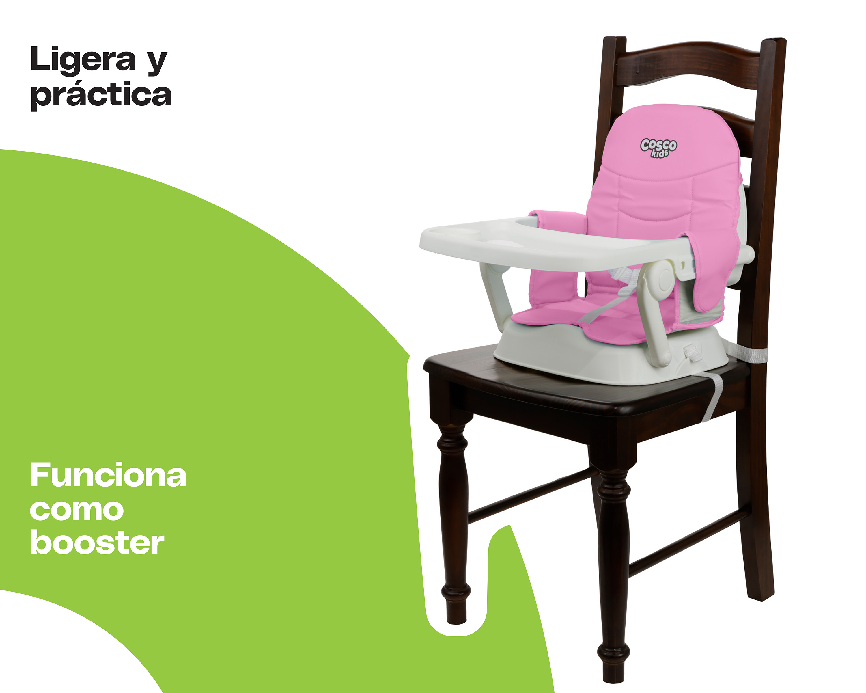 Foto 7 | Cosco Silla Alta Para Bebé Pop & Go