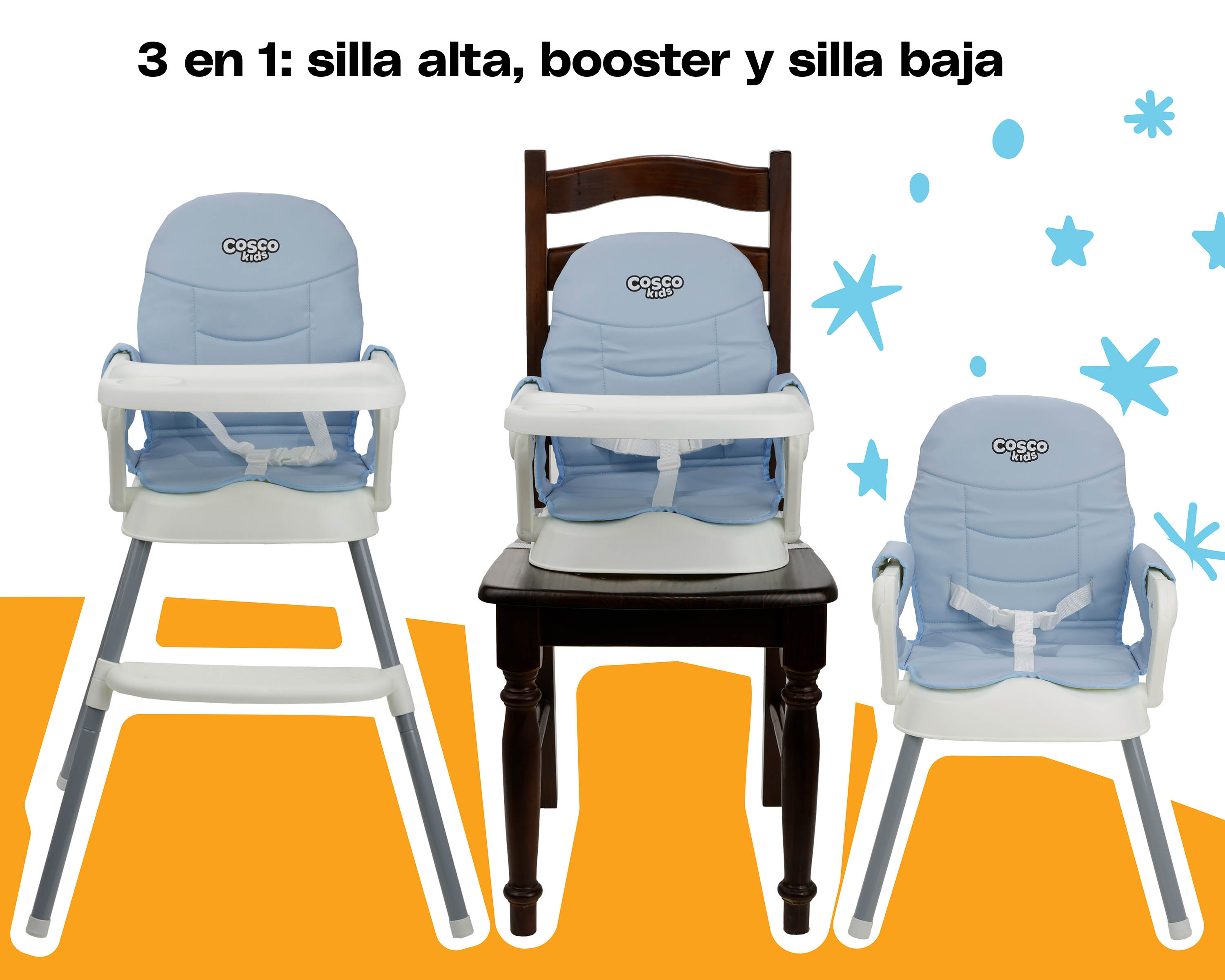 Foto 4 pulgar | Cosco Silla Alta Para Bebé Pop & Go